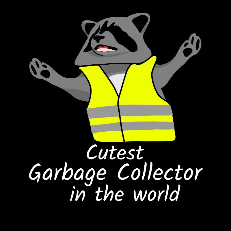 Waschbär Waschbären Müllmann