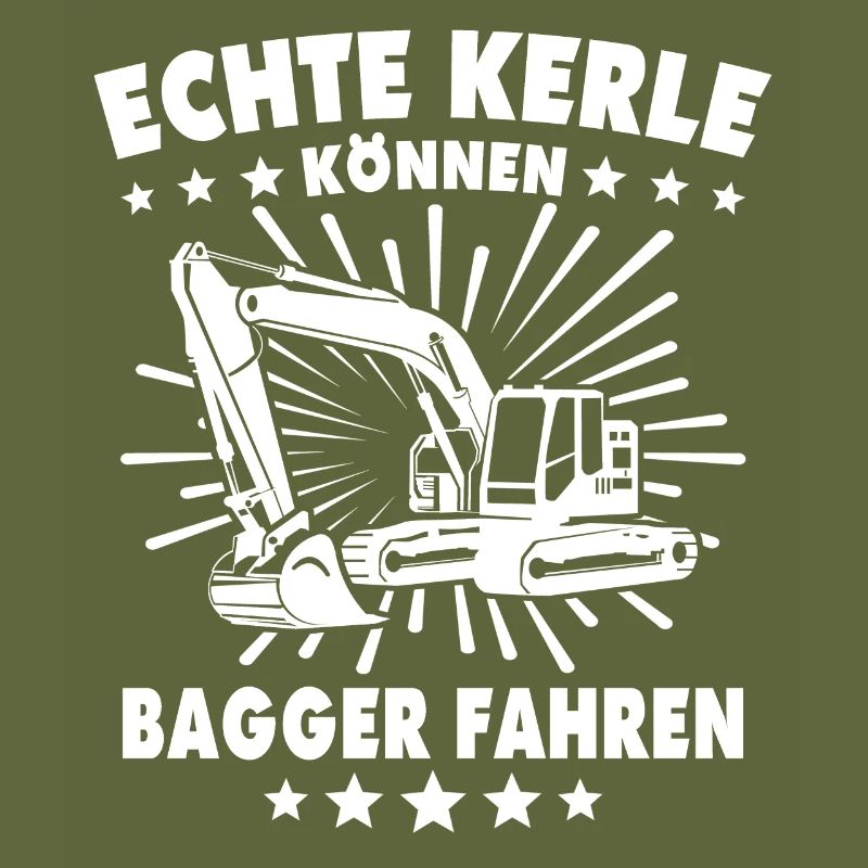 Baggerführer Bagger Baggerfahrer
