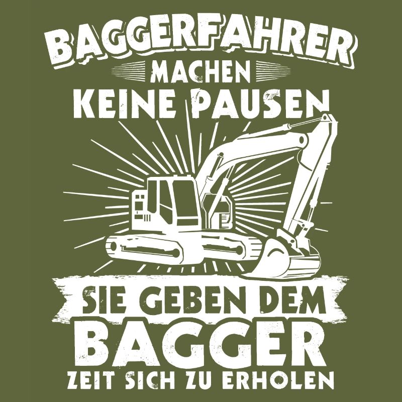 Baggerfuehrer Baggerfahrer