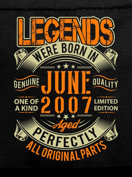 2007 June Birthday Legend
