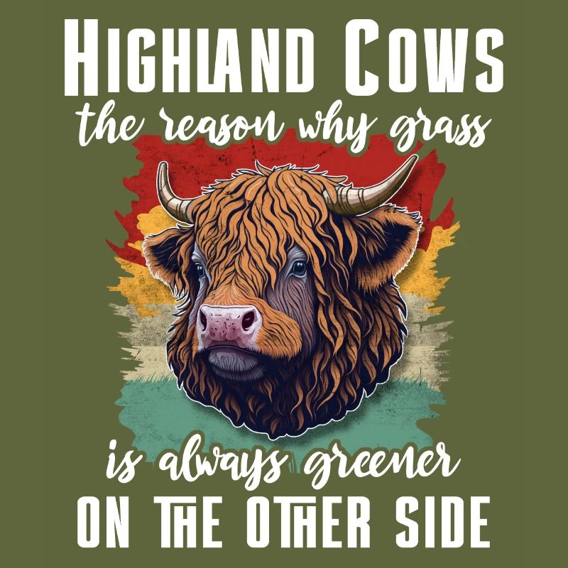 Highland cattle cattle