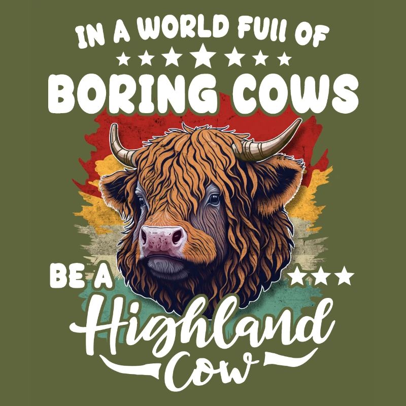 Highland cattle cattle