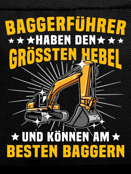 Baggerfuehrer Baggerfahrer