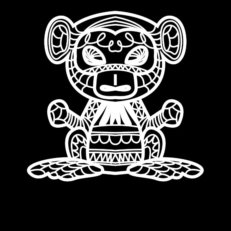 Affe Tribals Affen