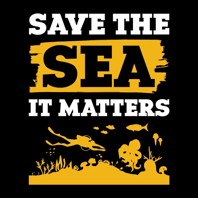 Save the Ocean Saying