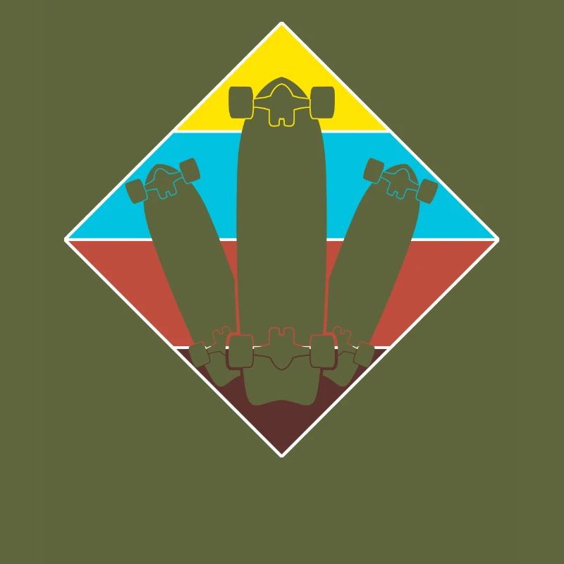 Longboard Longboarder Longboarding