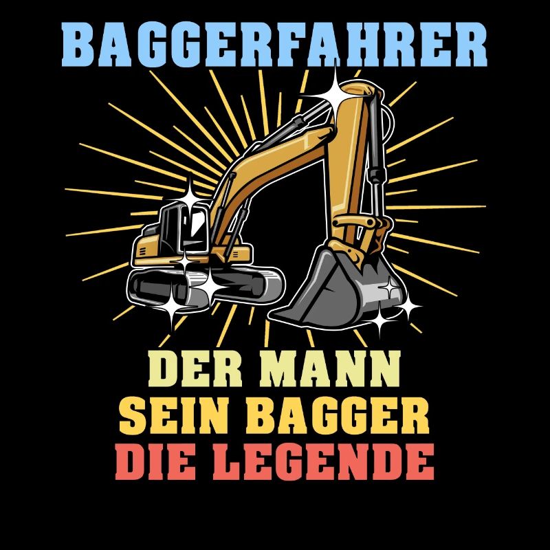 Bagger Baggerfahrer Baggern