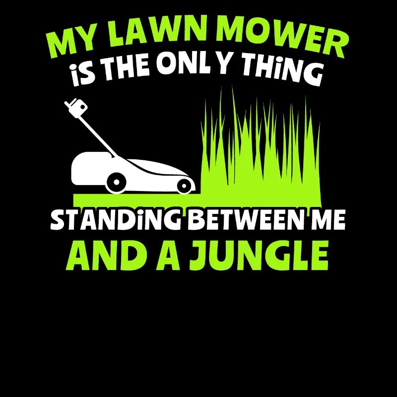 Lawn mower lawn jungle