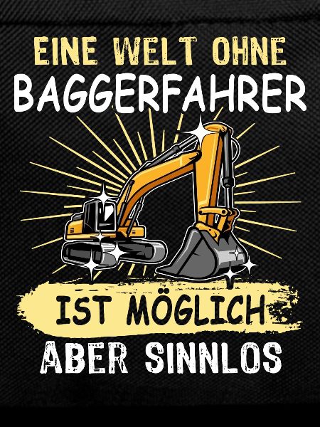 Bagger Baggerfahrer