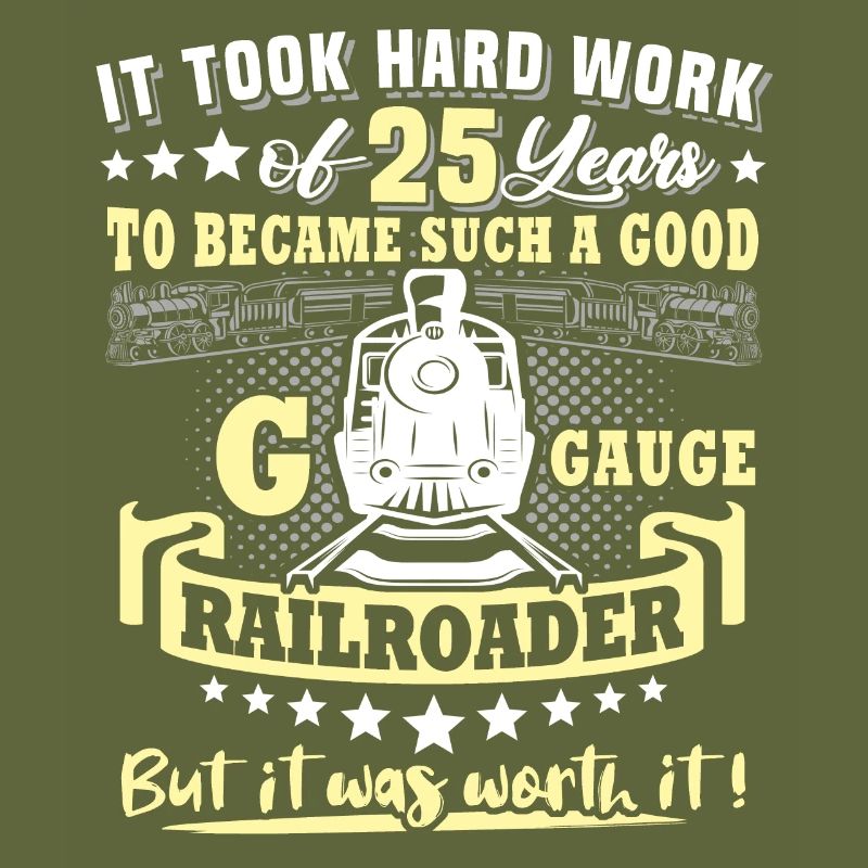Gartenbahn 25. Geburtstag Garten Eisenbahn Spur G