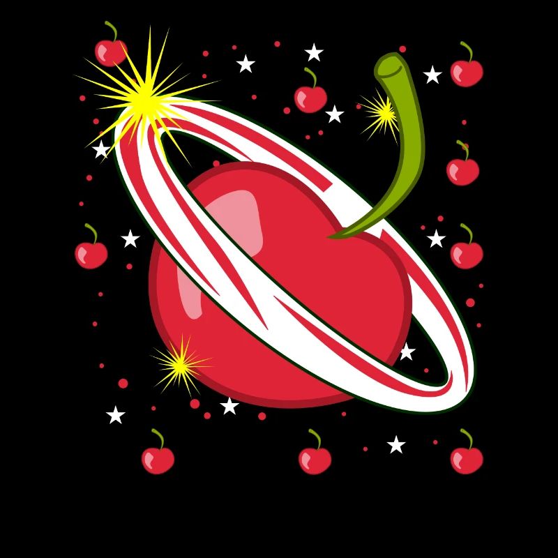 Cerise dans l’espace Cerises