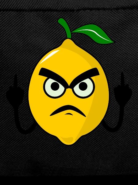 Lemon Middle Finger Lemon