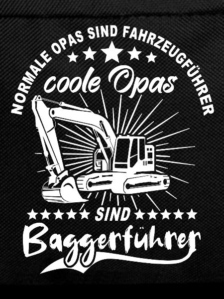 Baggerfuehrer Opa Baggerfahrer