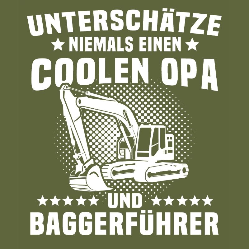 Baggerfuehrer Opa Bagger