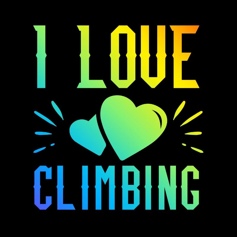 I love climbing