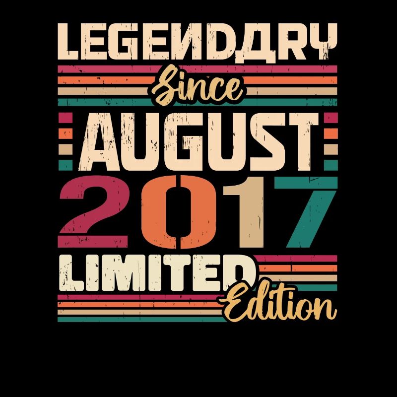 2017 August Birthday Legend August 2017