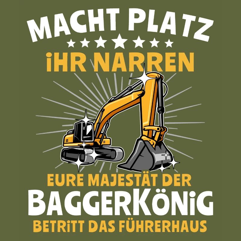 Baggerfuehrer Baggerfahrer