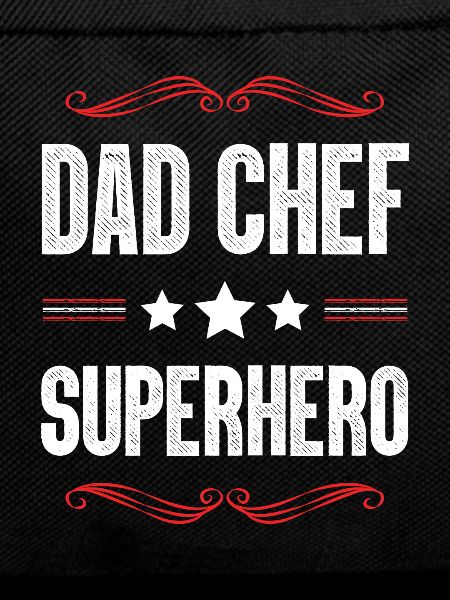 Dad Chef Superheld Papa