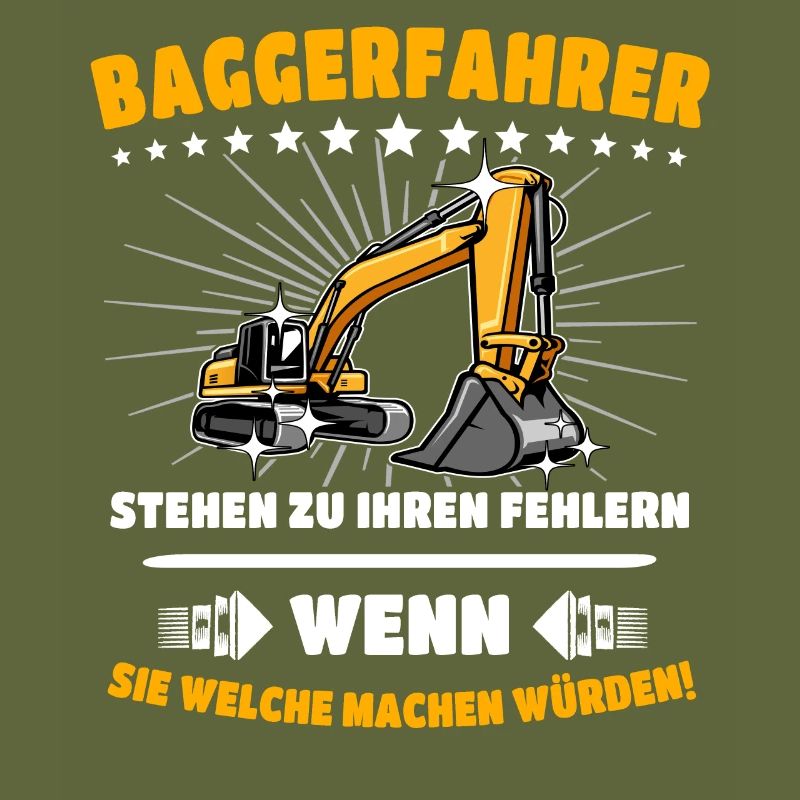 Baggerfuehrer Baggerfahrer