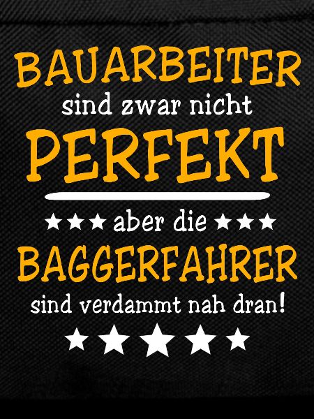 Baggerfuehrer Baggerfahrer