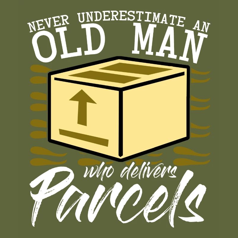 Parcel deliverer, postman, parcel carrier