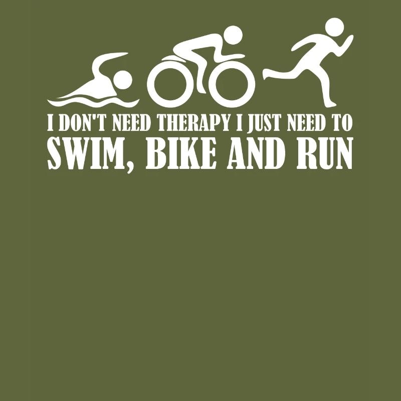 Triathlètes de triathlon Triathlète drôle