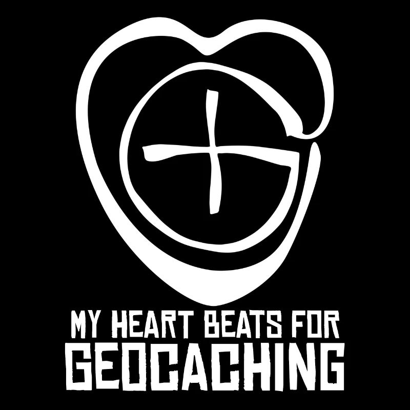 Geocacher Heart Treasure Hunt Geocache