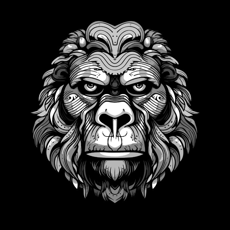 Gorilla Portrait