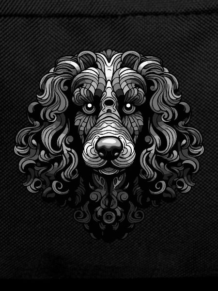 Poodle Dog Portrait