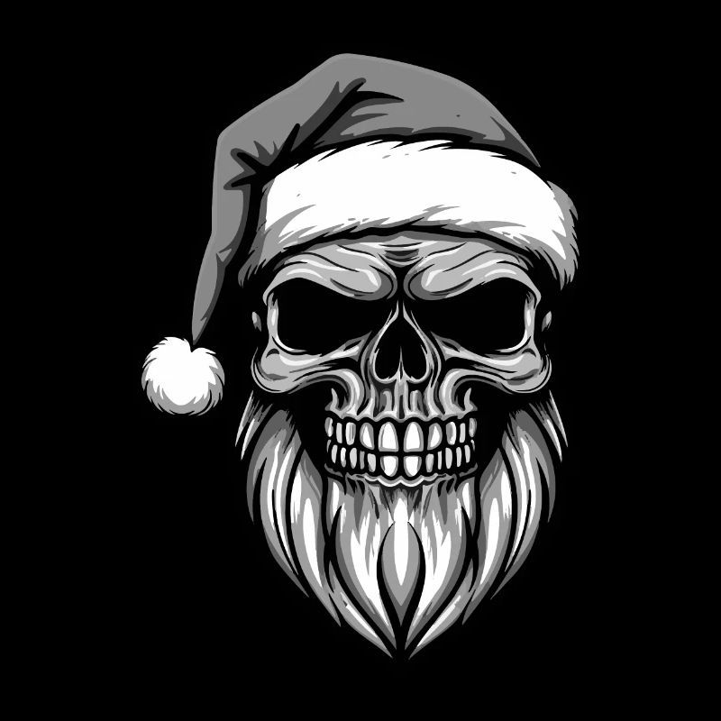 Crâne du Père Noël