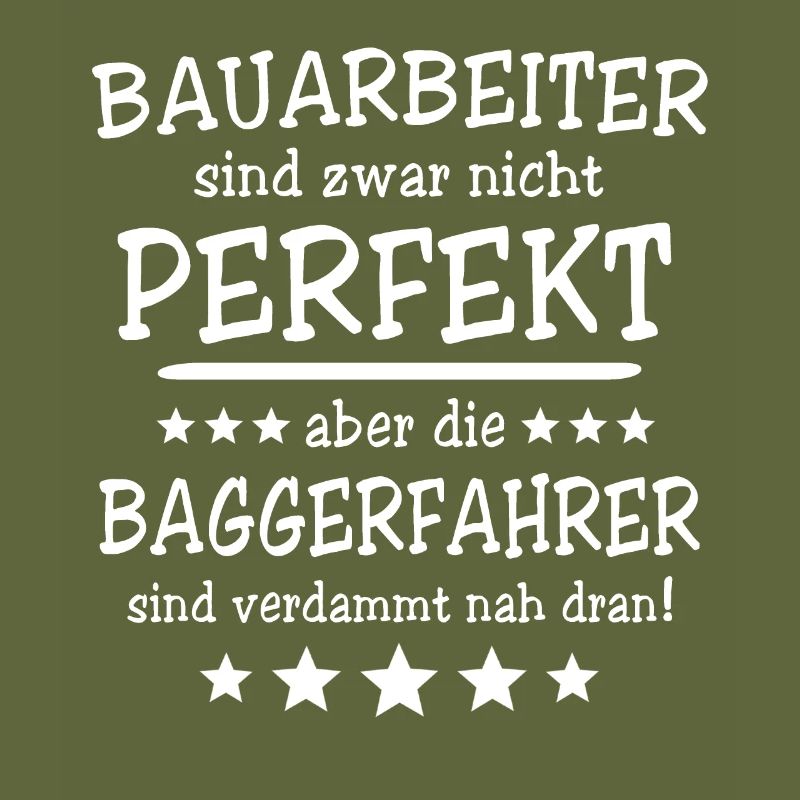 Baggerführer Bagger Baggerfahrer