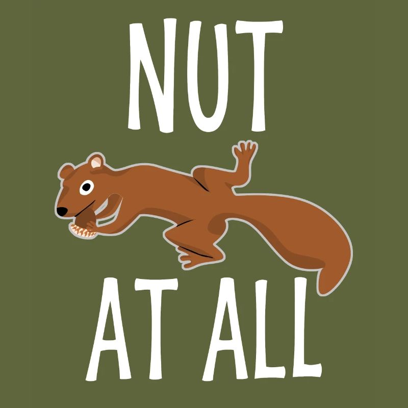 Eichhörnchen mit Nuss