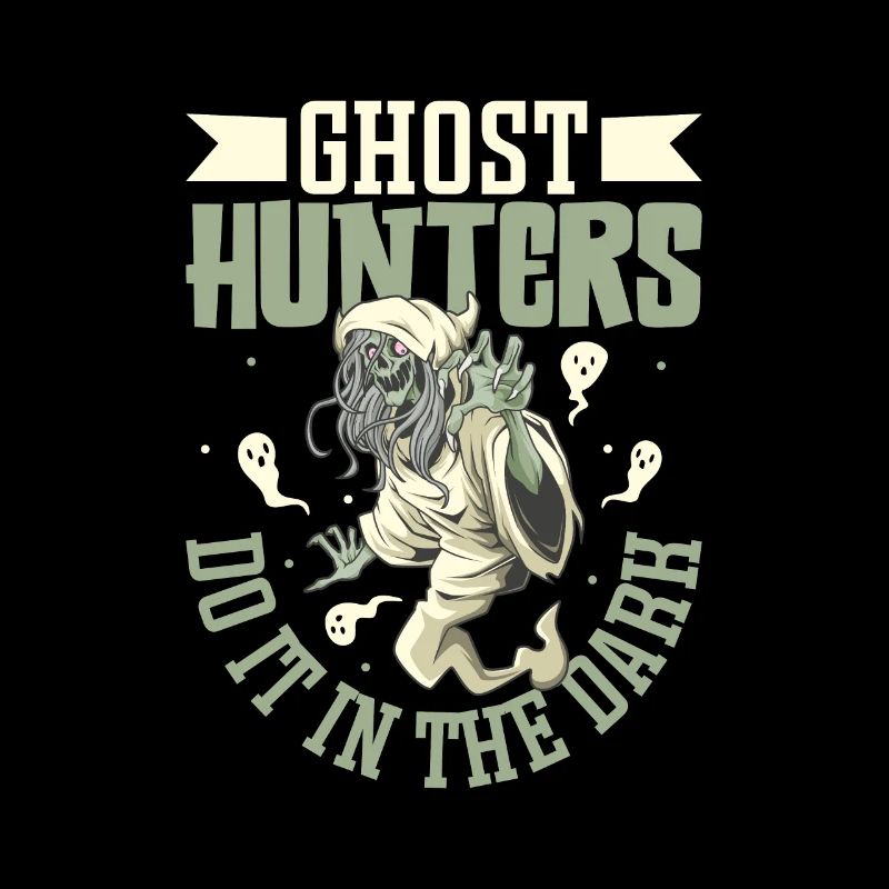 Hunting ghosts at night - ghost hunters