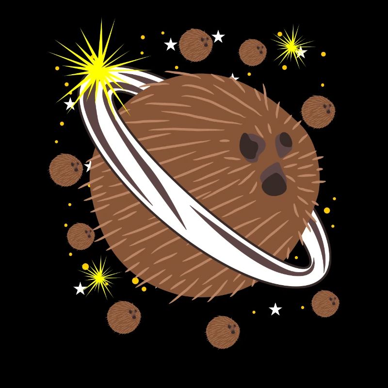 Coconut Space Planet Coconuts