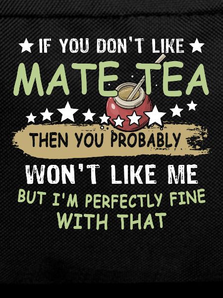 Mate Tee Geschenk Teetrinker