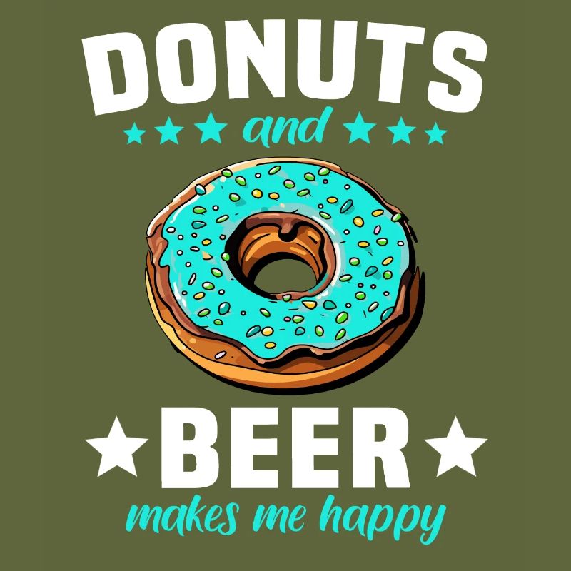 Doughnuts Beer Donut