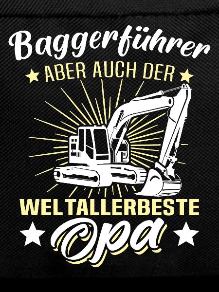 Baggerfahrer Opa