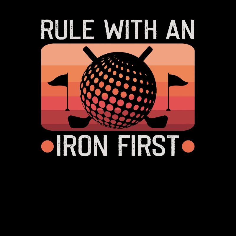 Instructeur de golf Golfeur Design pour les golfeurs