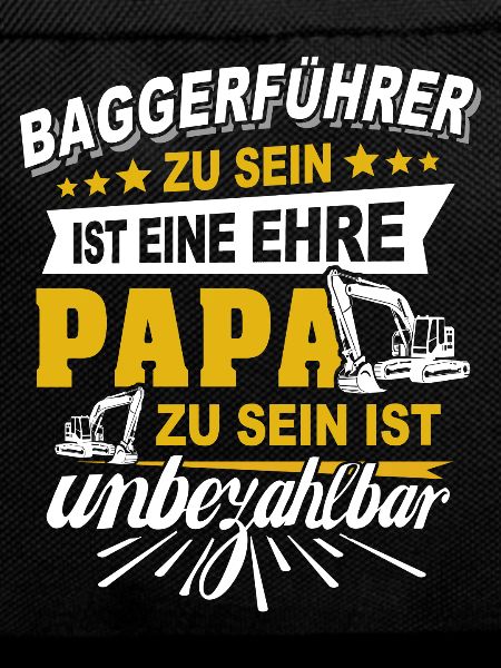 Baggerfahrer Papa