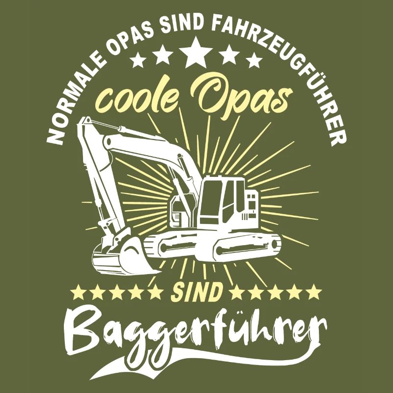 Opa Baggerfahrer