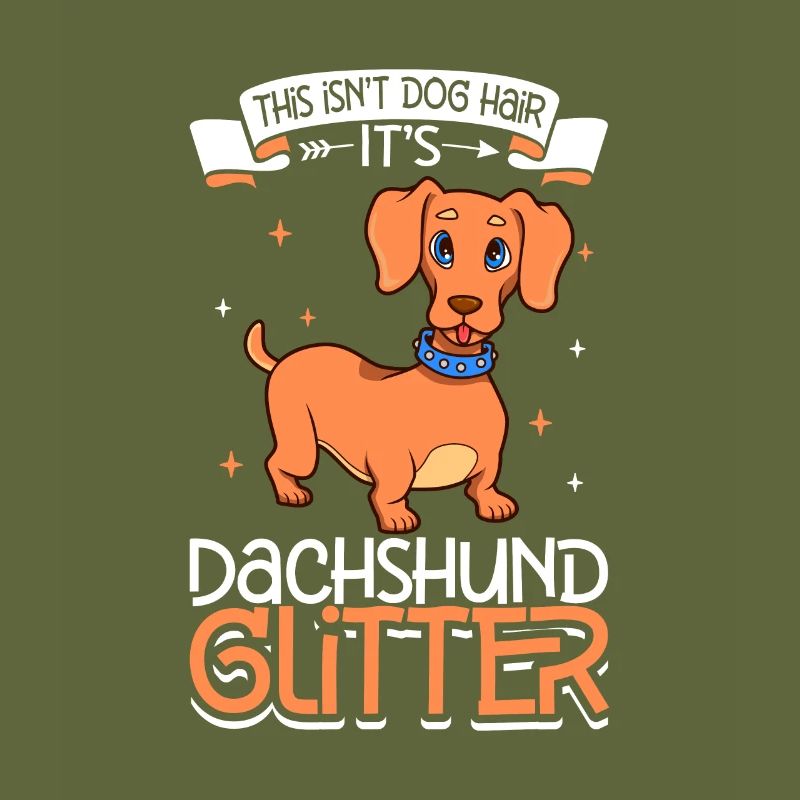 Dachshund Glitter