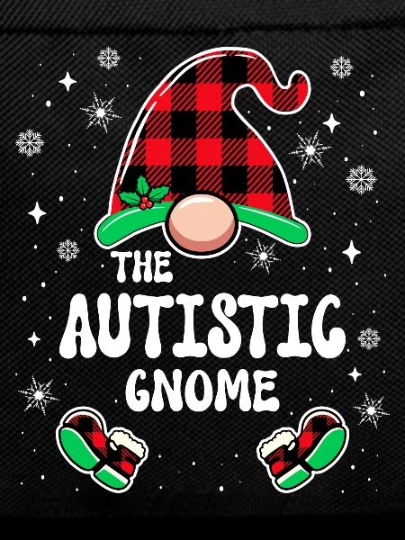 Christmas Family Gnome Autistic