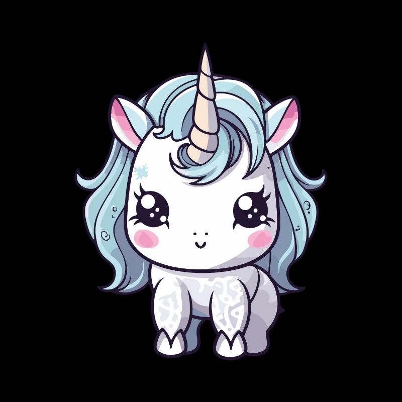 Einhorn Niedlich Baby Comic