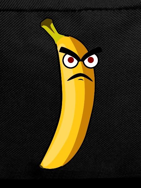 Banana Grumpy Bananas