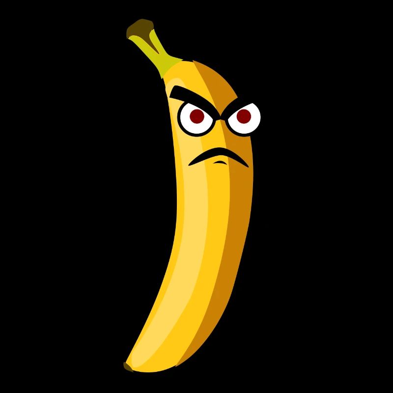 Banana Grumpy Bananas
