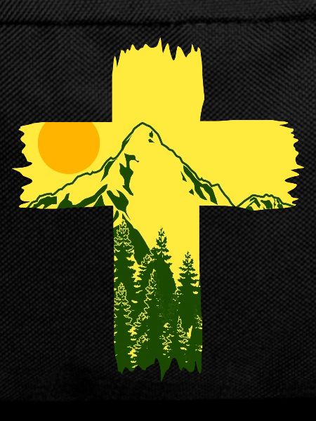 Jesus Christ Mountains Cross