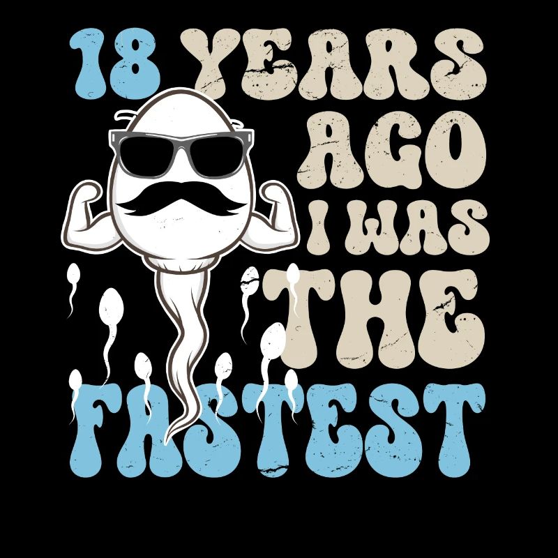 18e anniversaire 18 ans J’étais le plus rapide