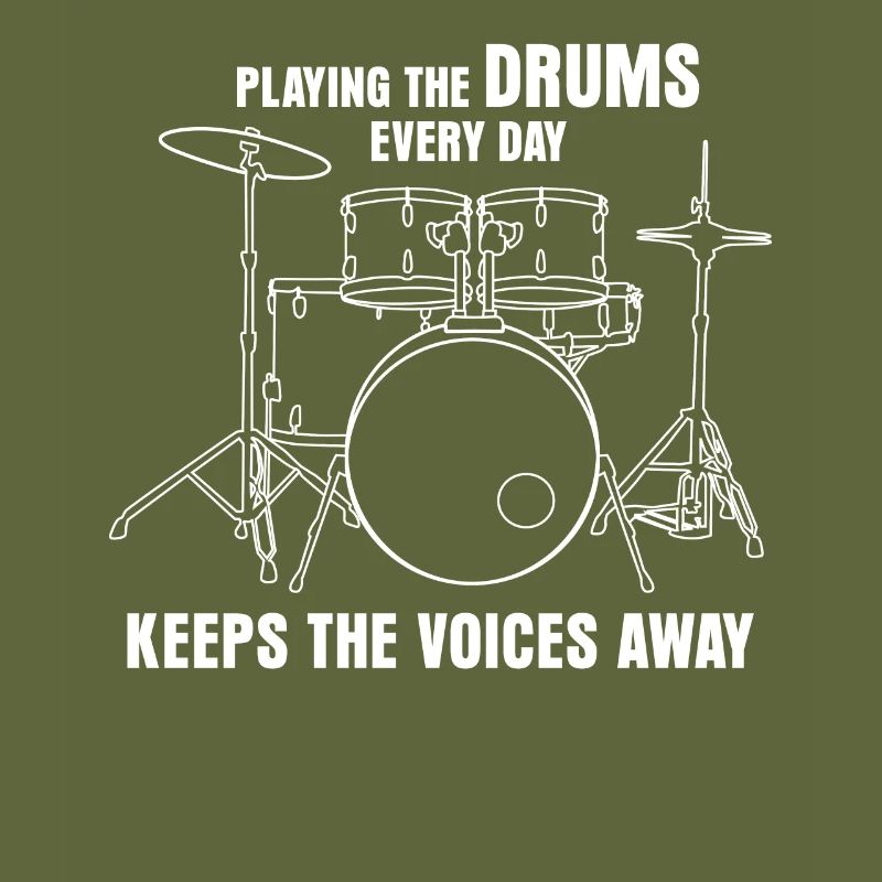 Drummer Drumset Drumsticks Drum Drums