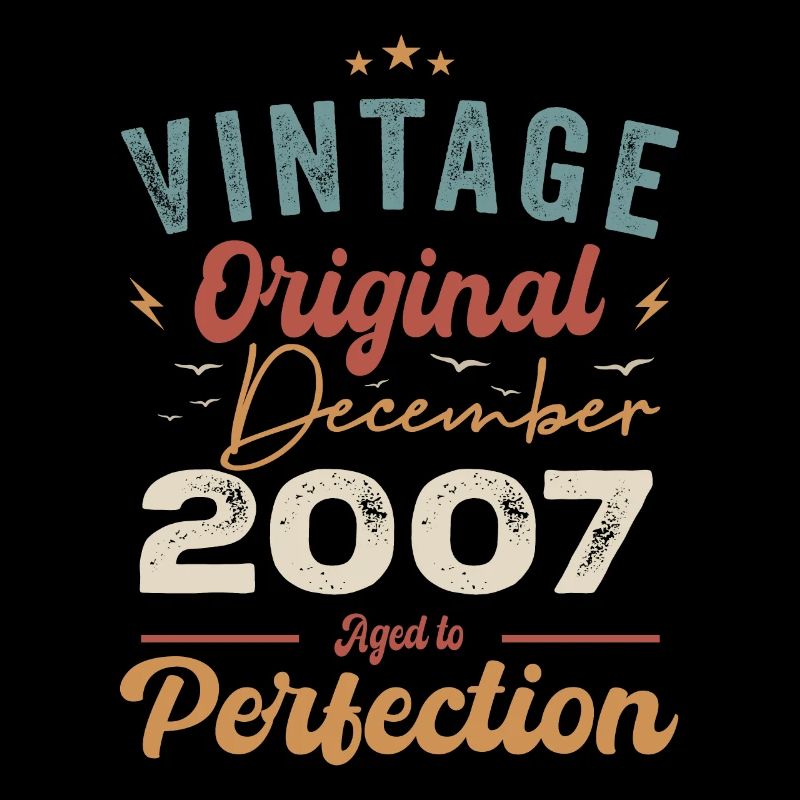 Vintage Geburtstag - Dezember 2007 - Geschenkidee