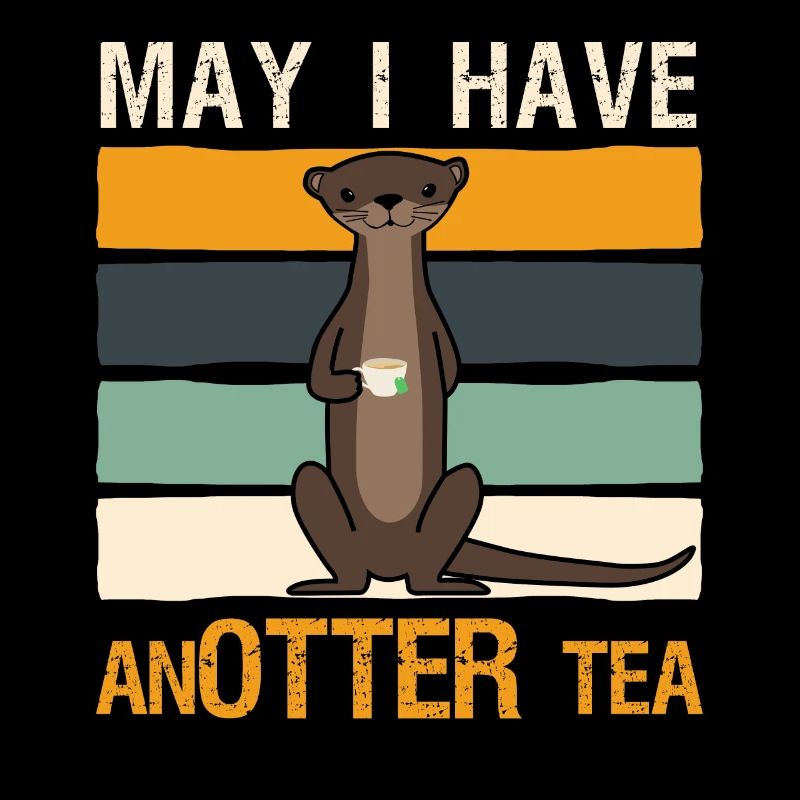 Tea Cup Otter Tea Bag